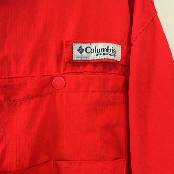 Columbia Univ Georgia Men's PFG Tamiami™ Short Sleeve Fishing Shirt Size XL - Picture 9 of 12